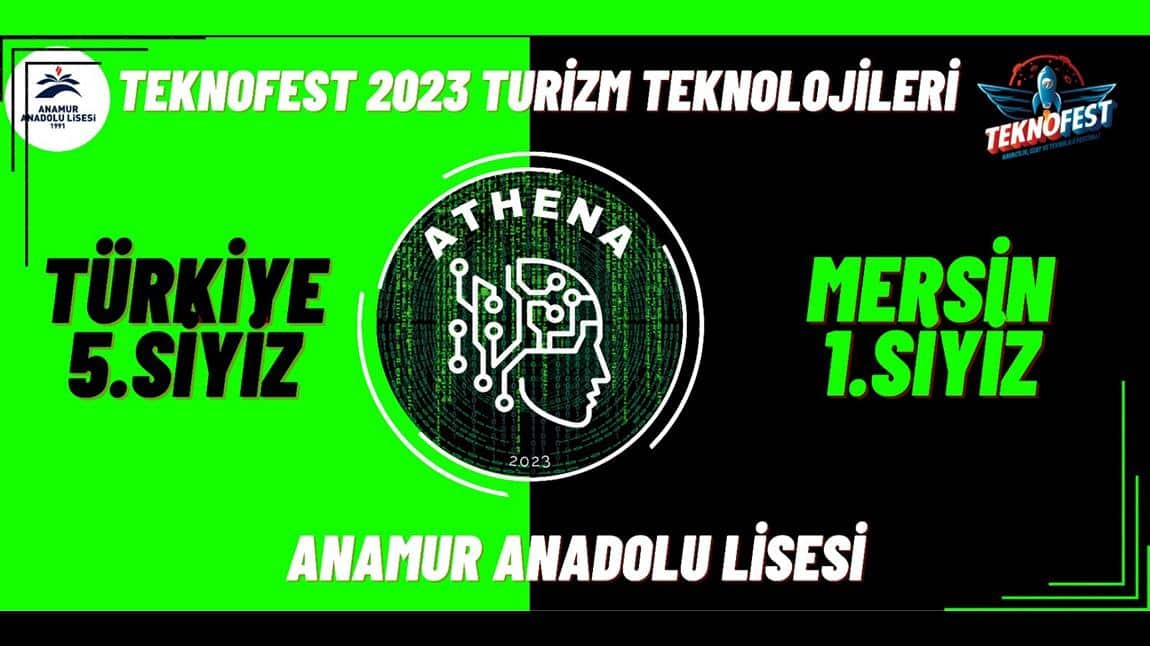 Teknofest 2023 Turizim Teknolojileri Türkiye 5.si Olduk